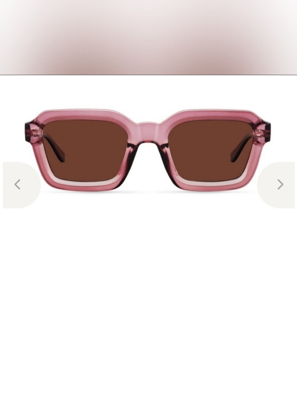 Meller Nayah Dark Pink Kakao Polarized Sunglasses